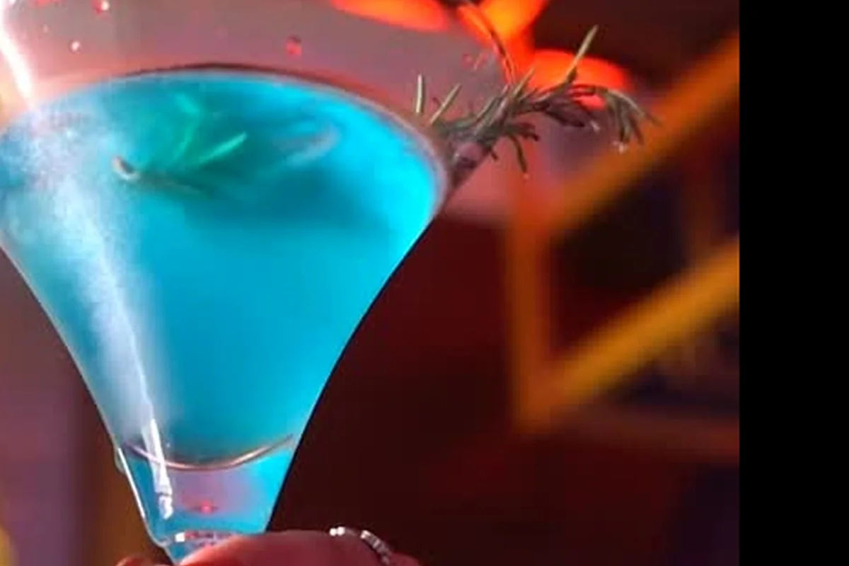 Signature cocktail served at the venue