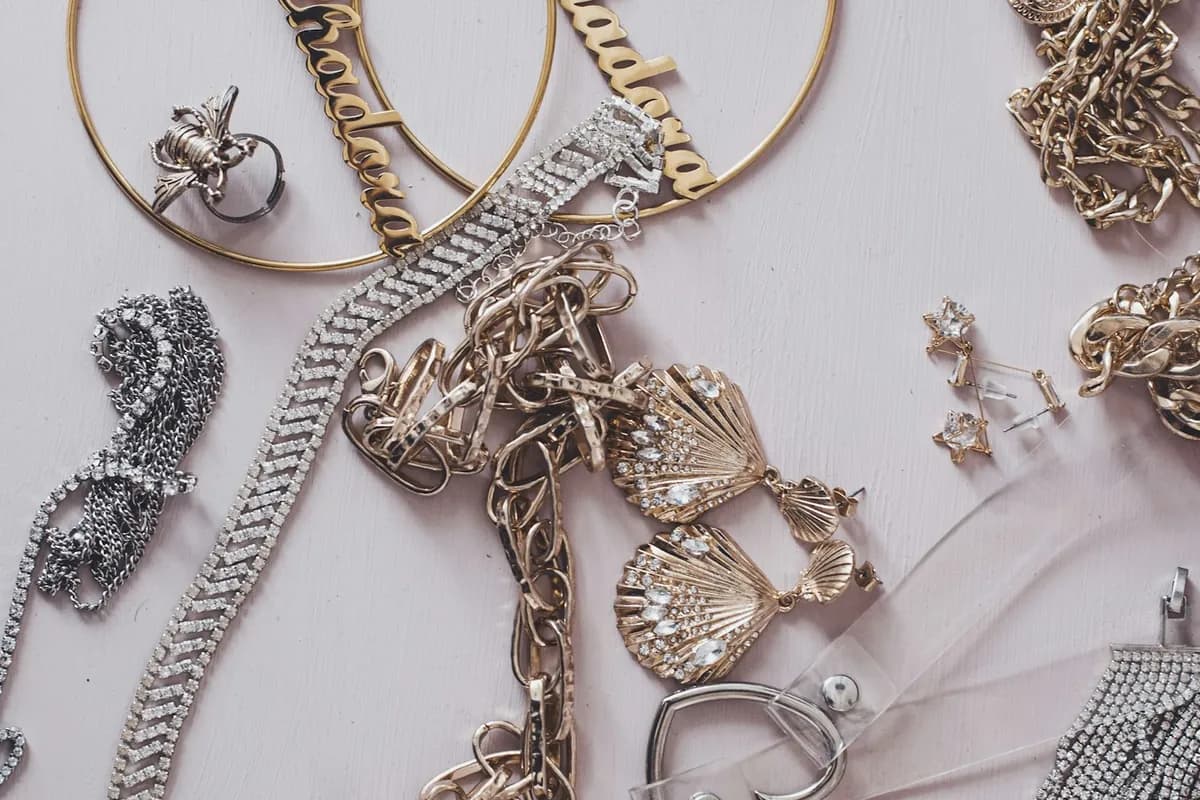 Handcrafted jewellery styled for a D2C shoot