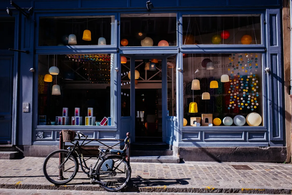 Local shopfront on a neighbourhood street